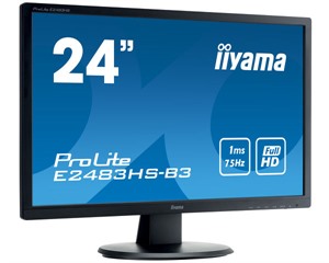 iiyama ProLite 24" Full HD 1ms 75Hz Gaming Monitor with Speakers