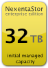 NEXENTA-Base: Manage up to 32TB of storage; includes 1YR of Gold support