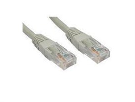 3m CAT 6 UTP PVC Moulded Patch Cable - Grey