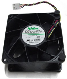 Supermicro 80x38mm 9.5k RPM 4-pin PWM Cooling Fan
