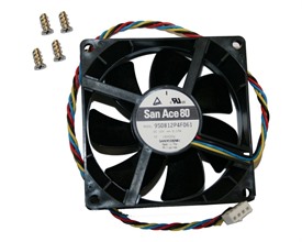 Supermicro 3U. 80x80x25mm (4-pin) 2.8K RPM PWM Fan, SC731's, PB Free