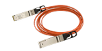 Finisar Quadwire 40Gb cable 4x10Gbps, QSFP male connectors, multimode, 0°C to 70°C, full duplex,