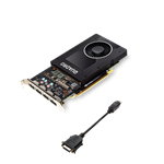 NVIDIA PNY Quadro P2000 5GB GDDR5 PCIe 3.0 - Active Cooling