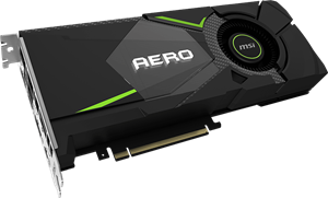 NVIDIA MSI GeForce RTX 2080 Ti AERO 11G GDDR6 PCIe 3.0