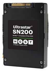HGST Ultrastar SN200 960GB NVMe PCIe MLC 2.5" 15nm 1DWPD, 0TS1354