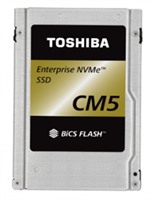 Toshiba CM5 960GB NVMe PCIe 3x4 2x2 BiCS3 3D eTLC 2.5" 15mm SIE 1DWPD