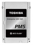 Toshiba PM5 1.6TB SAS 12Gb/s 2.5" 15mm BiCS3 eTLC 10DWPD