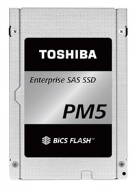 Toshiba PM5 800GB SAS 12Gb/s 2.5" 15mm BiCS3 eTLC 10DWPD