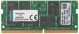 Kingston 16GB DDR4-2133 SO-DIMM 2Rx8 non-ECC unbuffered memory