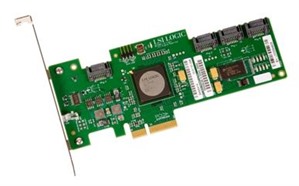 LSI PCIe, 3Gb/s, SAS/ SATA, 4-port, IR