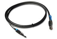 LSI 1 meter external cable, SFF8644 to SFF8088 (Mini SAS HD to Mini SAS)