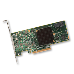 LSI 9300-4I SGL 4-Port Int, 12Gb/s SATA+SAS, PCIe3.0 HBA