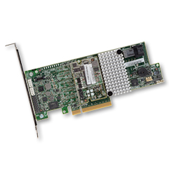 LSI MegaRAID SAS 9361-4i SGL - 4-Port Int, 12Gb/s SATA+SAS, PCIe 3.0, 1GB DDRIII