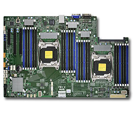 Supermicro Motherboard X10DSC+ (Bulk)