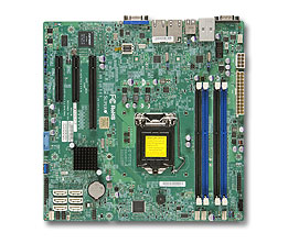 Supermicro Motherboard X10SLH-F (Bulk)