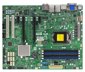 Supermicro Motherboard X11SAE-F (Bulk)
