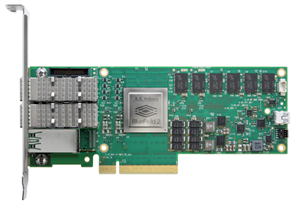Bluefield®-2 SmartNIC 25GbE Dual-Port SFP56, PCIe Gen3/4 x8, Crypto, 8GB on-board DDR, 1GbE OOB mana