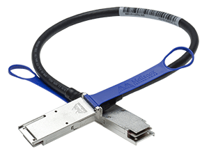 Mellanox® MC2210128-003 Passive Copper Cable, Ethernet, 40GbE, 40Gb/s, QSFP, 3 meters