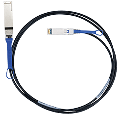 Mellanox® MC2309130-001 Passive Copper Hybrid Cable, Ethernet, 10GbE, 10Gb/s, QSFP to SFP+, 1 meter
