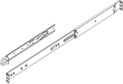 Supermicro 25.6" to 33.05" Chassis Rail Set for SC512F