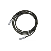 Mellanox Passive Copper cable MCP1600-E002E30 IB EDR, up to 100Gb/s, QSFP28, 2m, Black, 30AWG