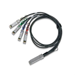 Mellanox passive copper hybrid cable MCP7F00-A003R26N ETH 100GbE to 4x25GbE, QSFP28 to 4xSFP28, 3m