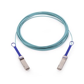 Mellanox® active fiber cable, ETH 100GbE, 100Gb/s, QSFP, LSZH, 5m