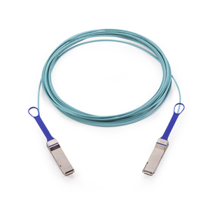 Mellanox active fiber cable,  IB EDR, up to 100Gb/s, QSFP, LSZH, 5m
