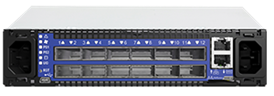Mellanox SwitchX®-2 based FDR InfiniBand 1U Switch, 12 QSFP+ ports, 1 Power Supply (AC), unmanaged,
