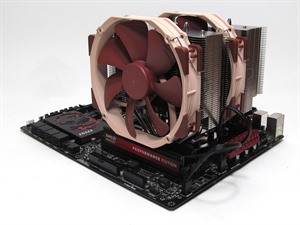 Noctua NH-D15 Dual Radiator Quiet CPU Cooler with two NH-A15 Fans