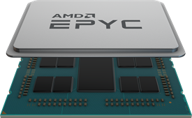 AMD EPYC™ 7402P 2.8GHz/3.35GHz, 24C/48T, 128M Cache (180W) DDR4-3200