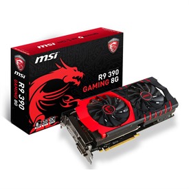 8GB MSI Radeon R9 390 GAMING 8G Twin Frozr V, 28nm, PCIe 3.0, 6100MHz GDDR5, 1060MHz GPU, 2560 Strea