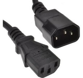 0.5m C13-C14 Cable, Black (RB-301/0.5)