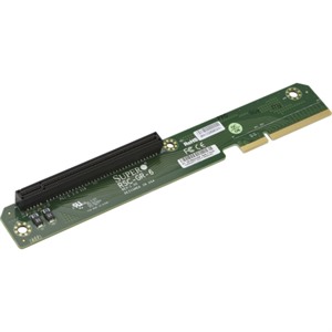 Supermicro 1U GPU Right-Side Passive Riser Card - 1x PCI-E x16 Signal and 1x PCI-E x16 Output