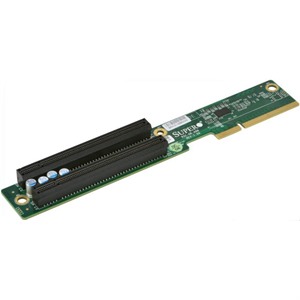Supermicro 1U GPU Right-Side Active Riser Card - 2x PCI-E x8 Signal and 2x PCI-E x8 Output