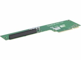 Supermicro 2U FatTwin Left-Side Passive Riser Card - 1x PCI-E x16 Signal and 1x PCI-E x16 Output