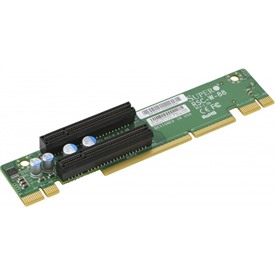 Supermicro 1U WIO Left-Side Passive Riser Card - 8x PCI-E x8 Signal and 2x PCI-E x8 Output
