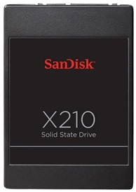 SanDisk X210 256GB MLC  2.5” SATA SSD