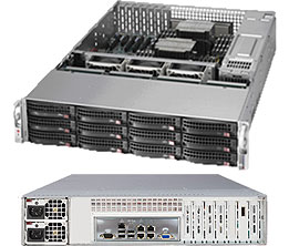 Supermicro SuperStorage Server 6027R-E1R12N