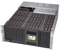 Supermicro SuperStorage Server 6048R-E1CR45H (Black)