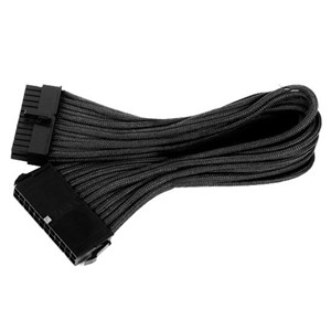 Silverstone PP07-MBB 24pin to 24pin ATX 300mm Extension Power Cable, Black