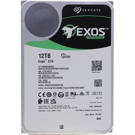 Seagate 3.5", 12TB, 7.2K RPM, SAS3 12Gb/s, Cache 256MB, 512e/4Kn (Evans), HF, RoHS