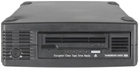 Tandberg LTO-7 HH - External drive kit, black, SAS