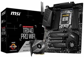 MSI AMD Threadripper TRX40 Pro WiFi PCIe 4.0 ATX Motherboard
