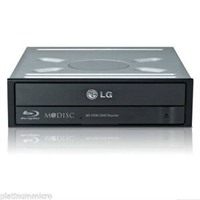 LG Internal BD-ROM DVDRW Multi Blue with 3D Playback & M-Disc, Black