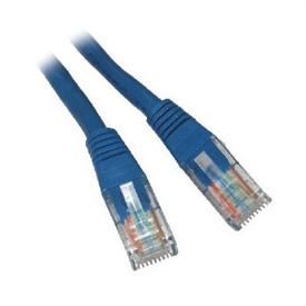 1 meter Cat 5e RJ45 to RJ45 cable - BLUE