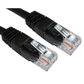 15 meter Cat 5e RJ45 to RJ45 cable - BLACK