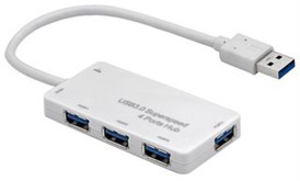 USB 3.0 4-Port Compact Pocket Hub from Dynamode