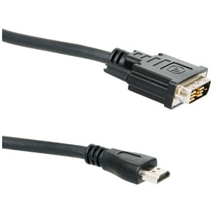 V-707444 - 1.8m ICIDU HDMI to DVI Cable, HDMI A Male - DVI Male V44