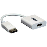 Aten DisplayPort/HDMI DisplayPort Male HDMI Type A female White